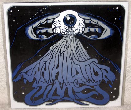 ANNIHILATION TIME "Cosmic Unconciousness" Blue Cover 7" Ep